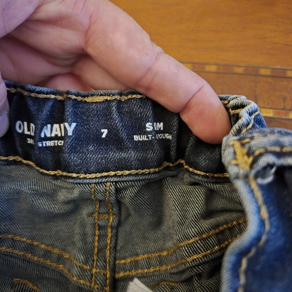 Boys Old Navy Jeans 7 Slim - Picture 5 of 5
